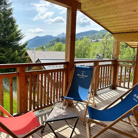- Bel Avec Balcon Et Cheminee Pres Des Pistes - Fr-1-623-3 Apartment Les Gets